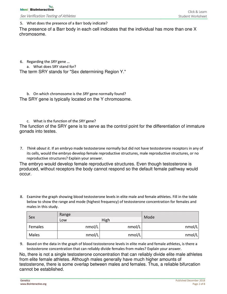 Sex Verification Testing of Athletes - Page 2