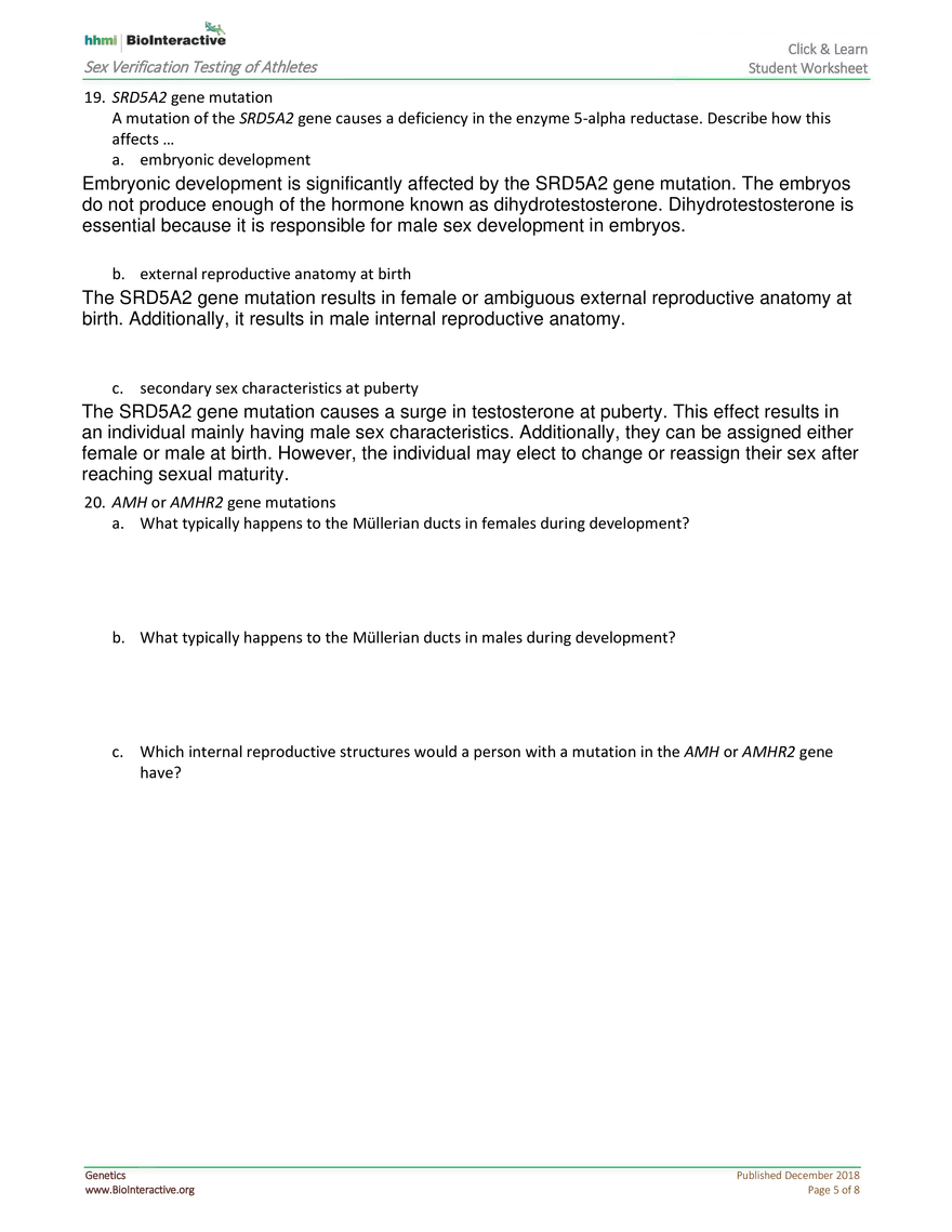 Sex Verification Testing of Athletes - Page 5