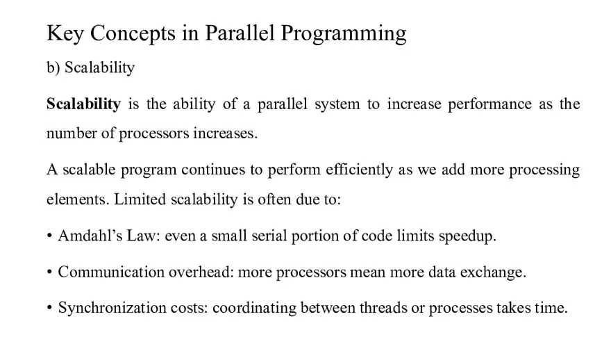Parallel Computing MODULE-1 Sem 7 - Page 3