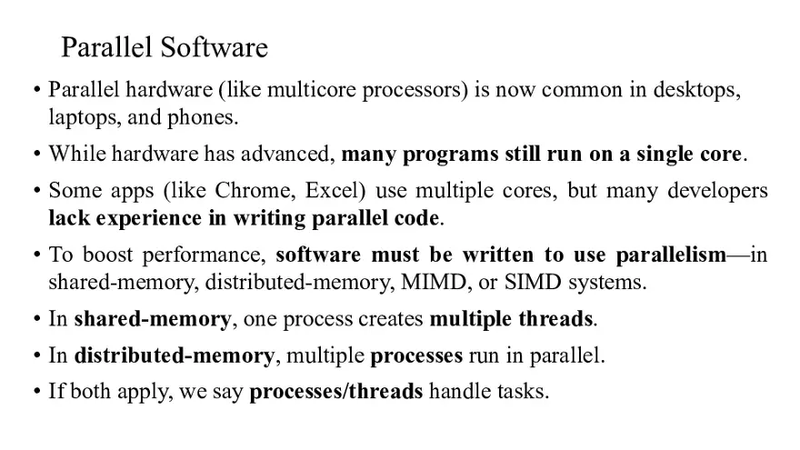 Parallel Computing MODULE-1 Sem 7 - Page 63