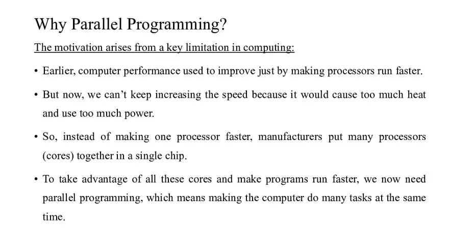 Parallel Computing MODULE-1 Sem 7 - Page 68