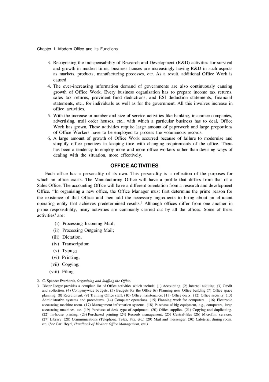Modern Office and Its Functions Part 1 - Page 4