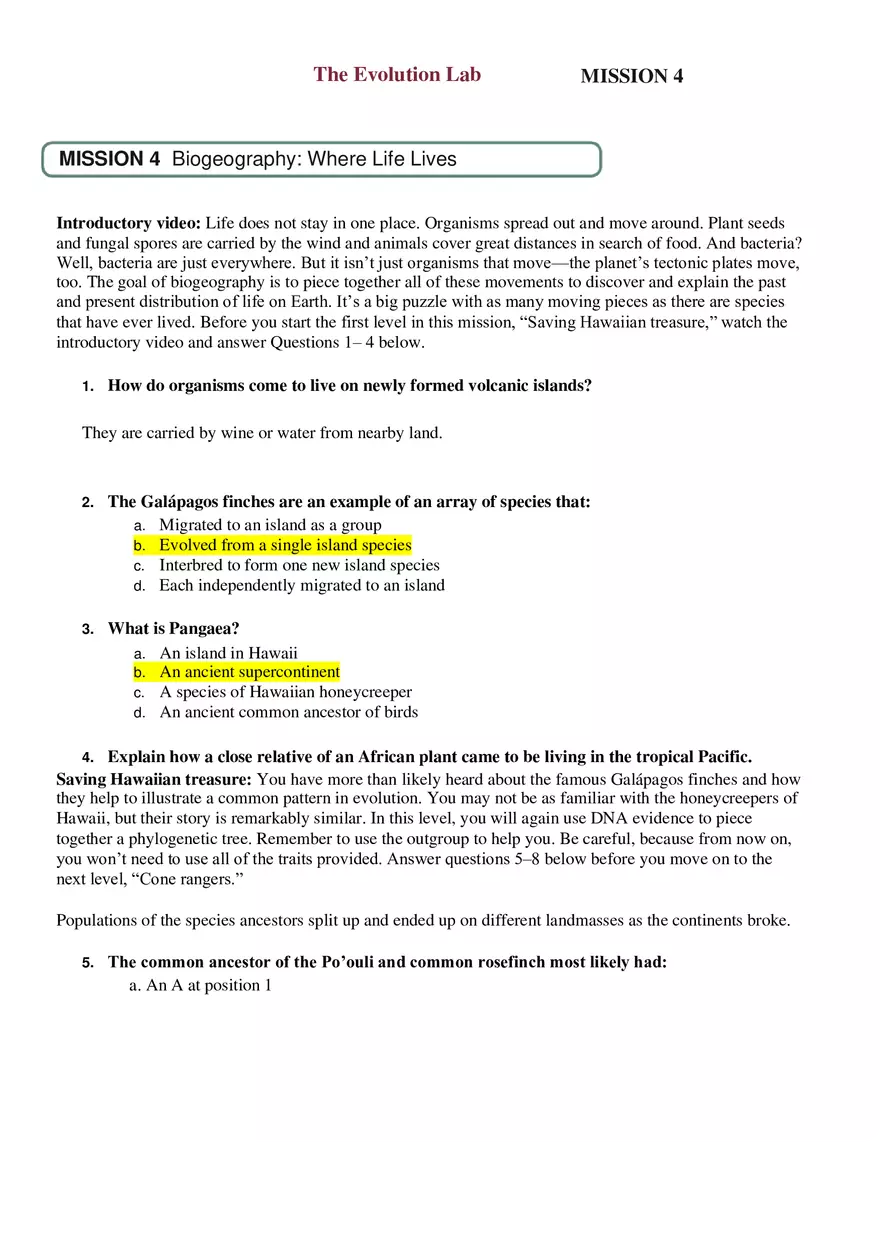 The Evolution Lab 102 - Page 1