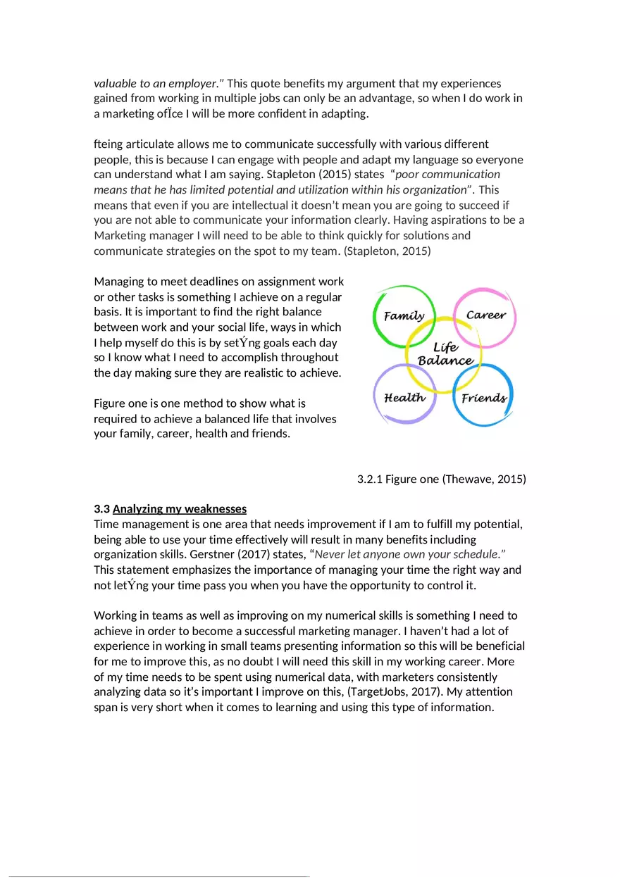 Personal Development Plan Assignment - Page 3