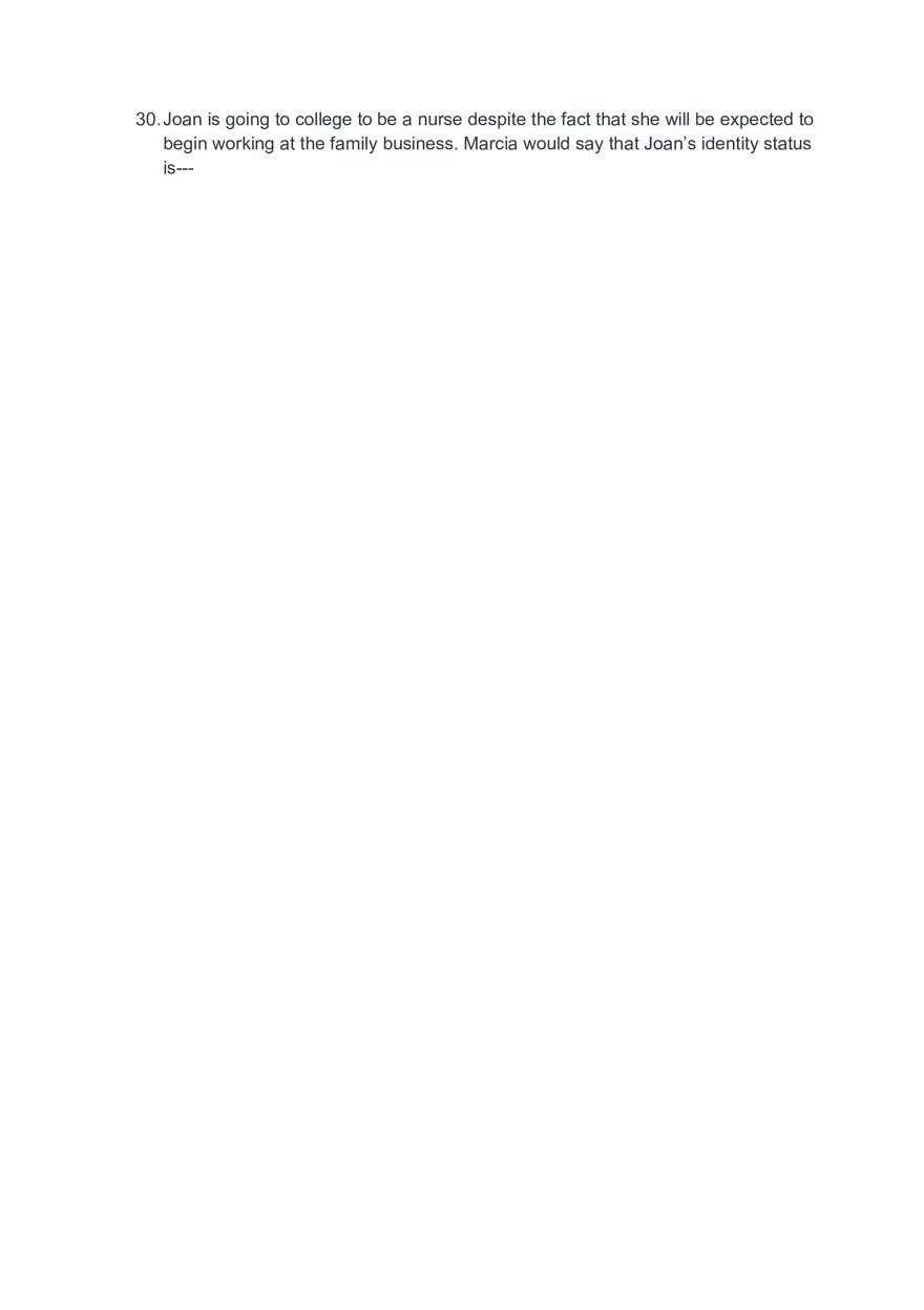 Attachment, Identity, and Cognitive Stages Answers - Page 4