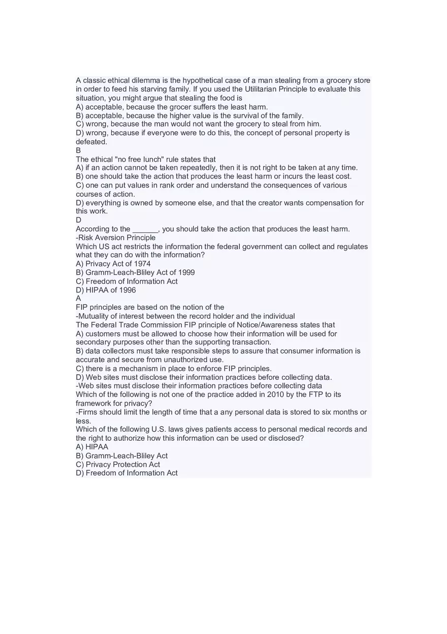 Introduction to Information Systems and Data Analytics Answers Part 7 - Page 8