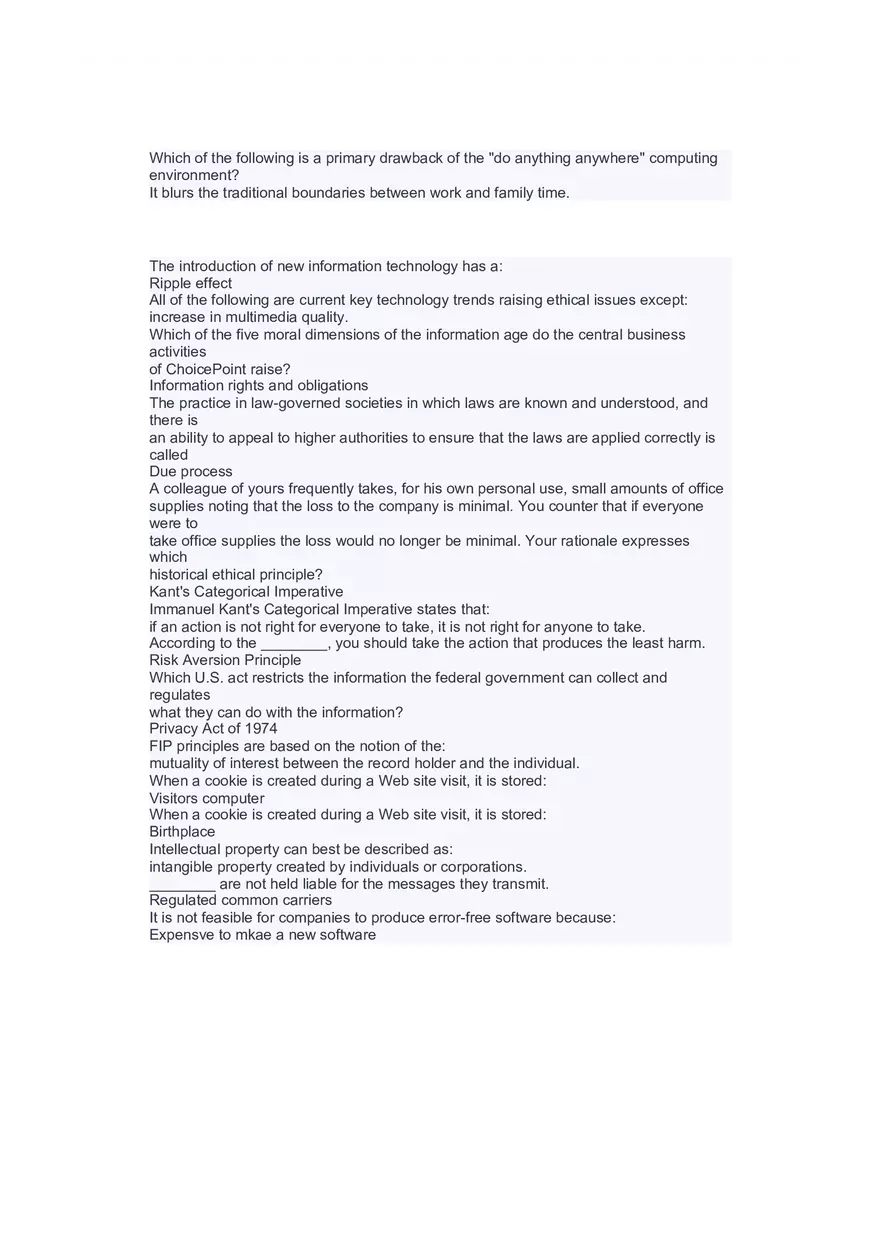 Introduction to Information Systems and Data Analytics Answers Part 7 - Page 4
