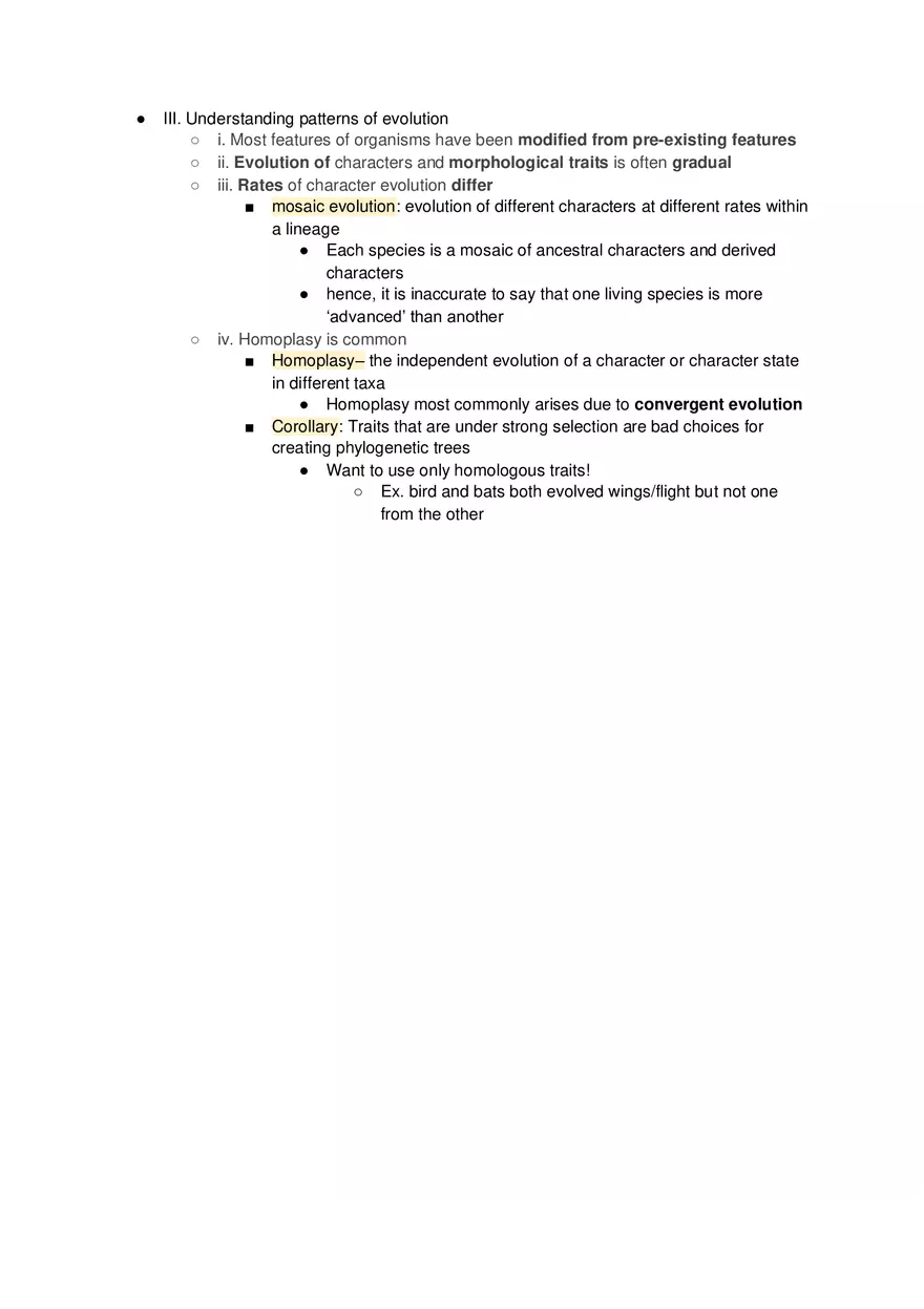Phylogenetic Trees - Lecture Notes - Page 6