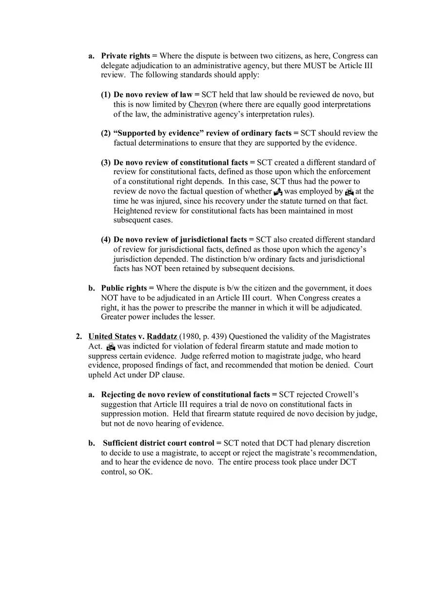 Federal Courts Outline Part 2 - Page 11