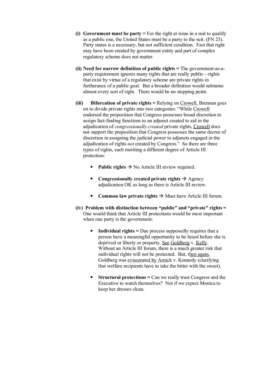 Federal Courts Outline Part 2 - Page 13
