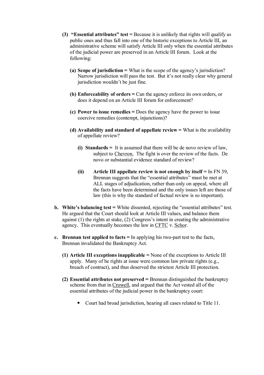 Federal Courts Outline Part 2 - Page 14