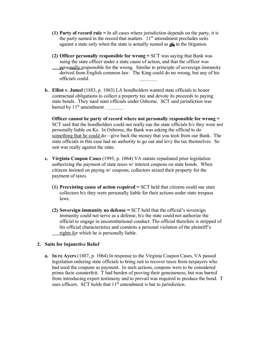 Federal Courts Outline Part 2 - Page 18