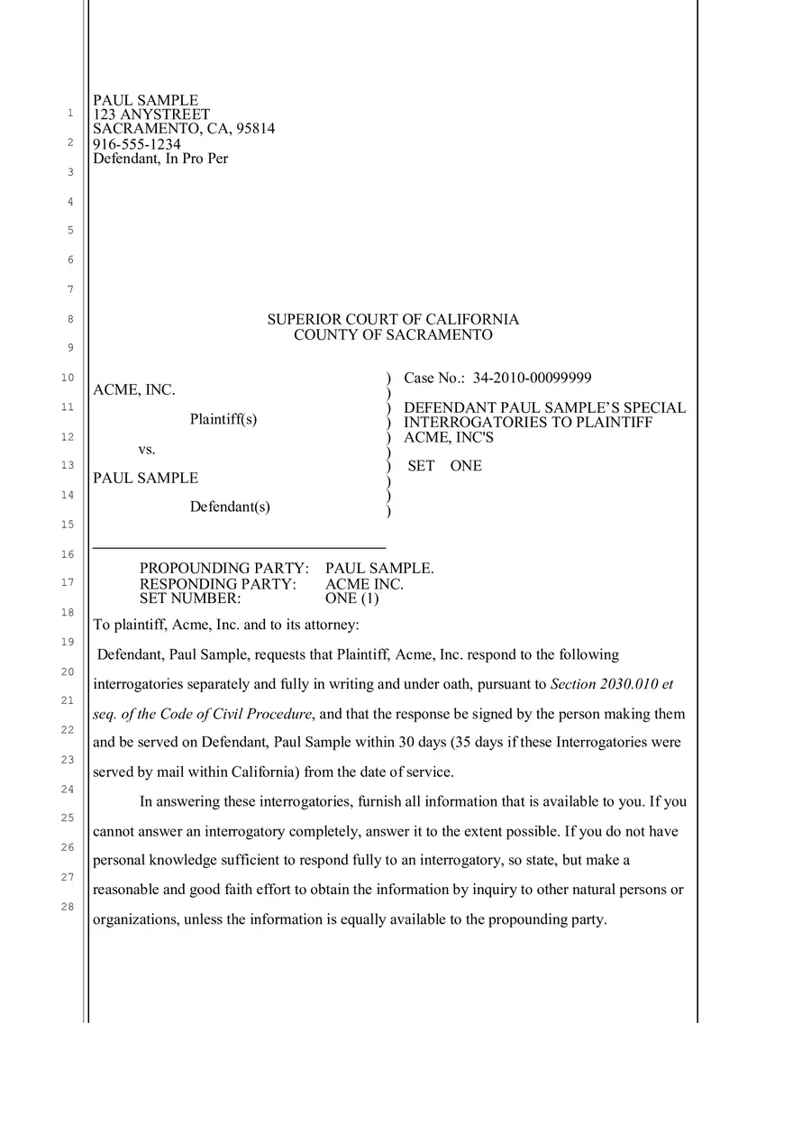 Sample Discovery Documents Part 4 - Page 2