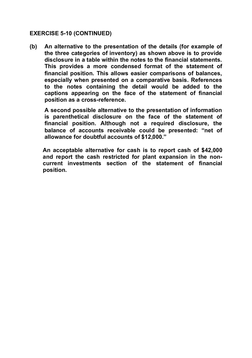 Intermediate Accounting Chapter 5 Solutions - Page 22