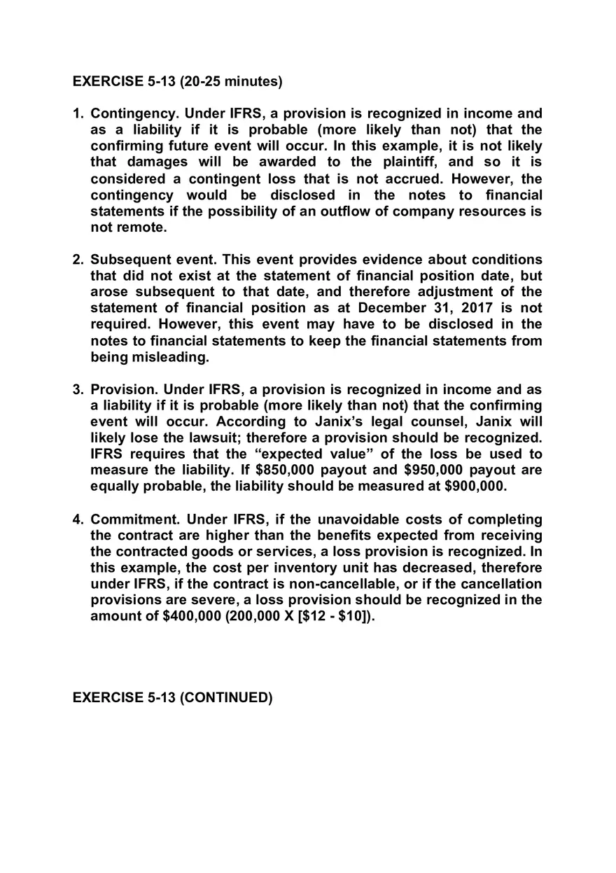Intermediate Accounting Chapter 5 Solutions - Page 29