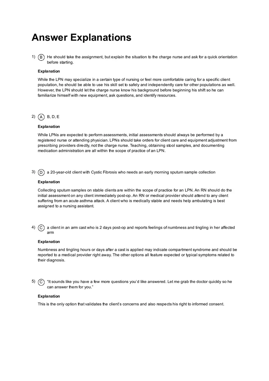 Coordinated Care Practice Test with Answers - Page 9