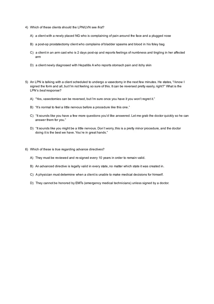Coordinated Care Practice Test with Answers - Page 13
