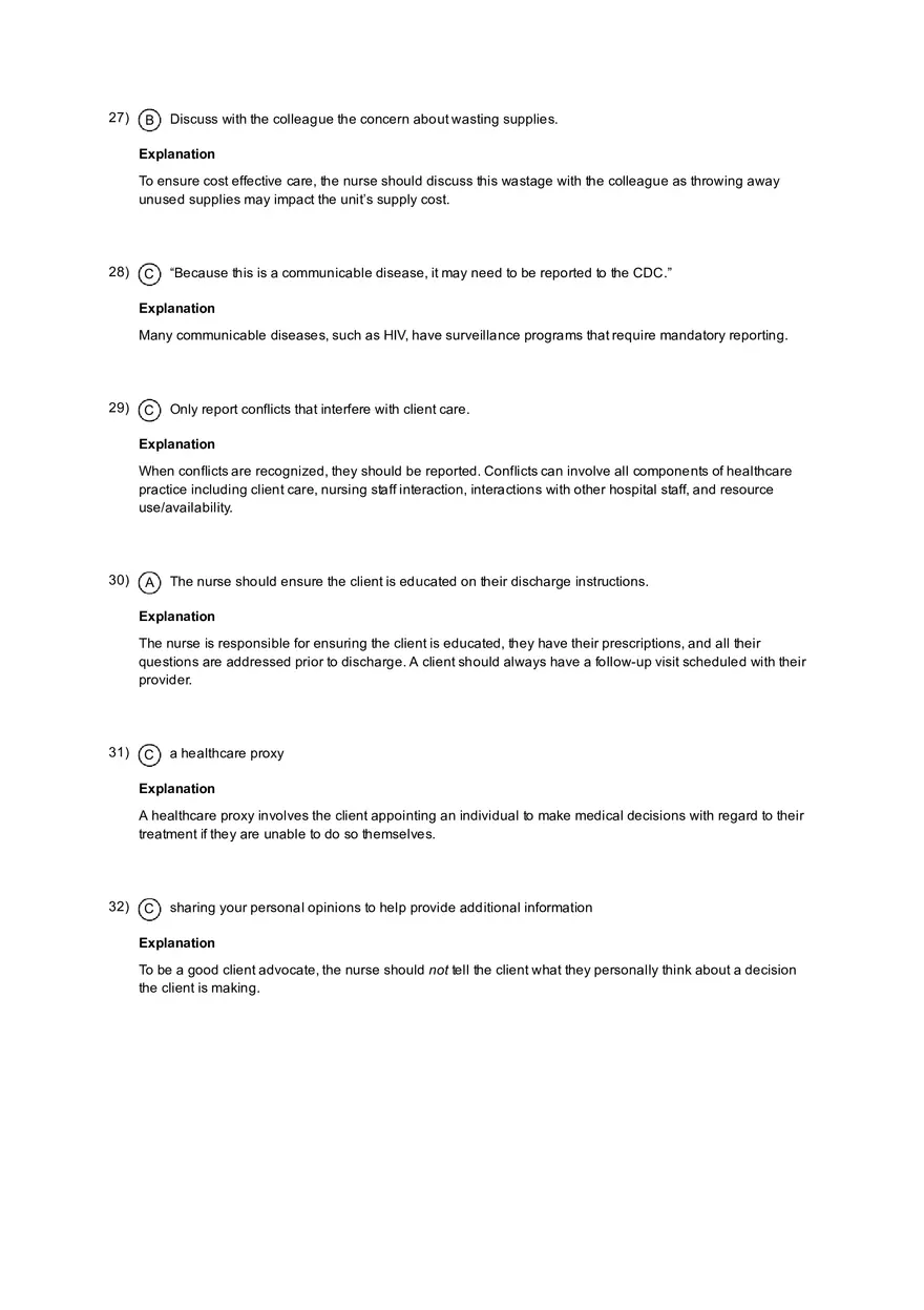 Coordinated Care Practice Test with Answers - Page 15