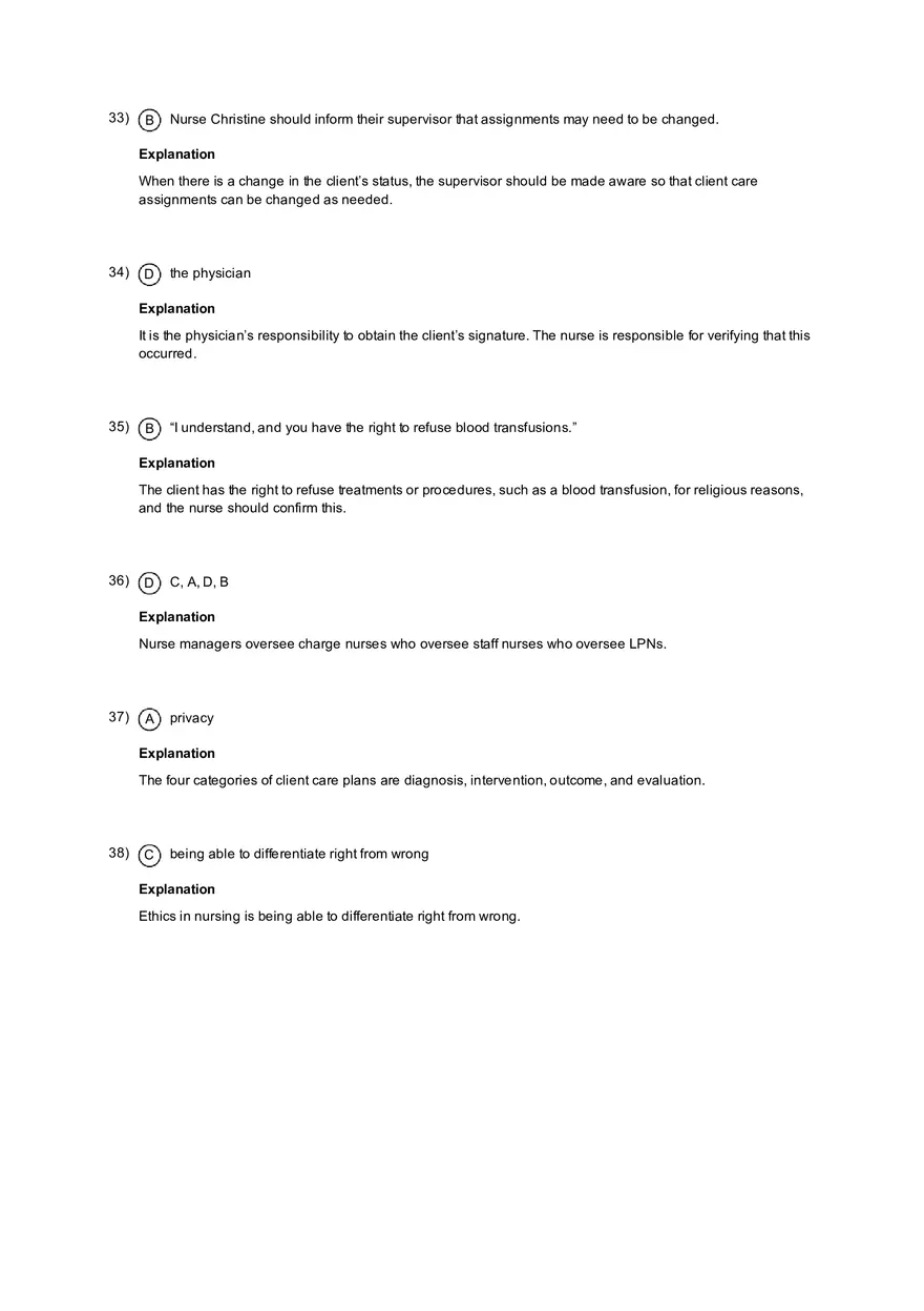 Coordinated Care Practice Test with Answers - Page 16