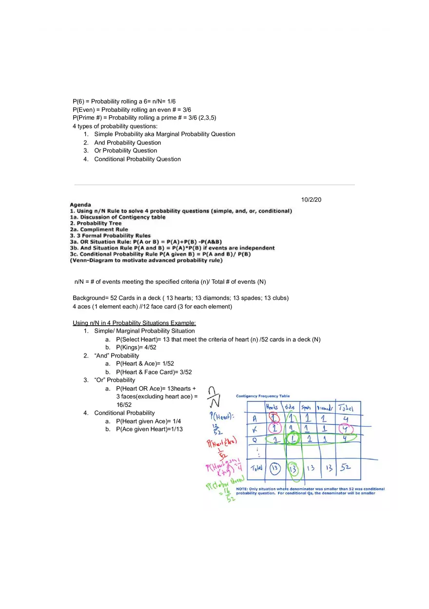 Organizing and Displaying Categorical Data Guide Part 4 - Page 2