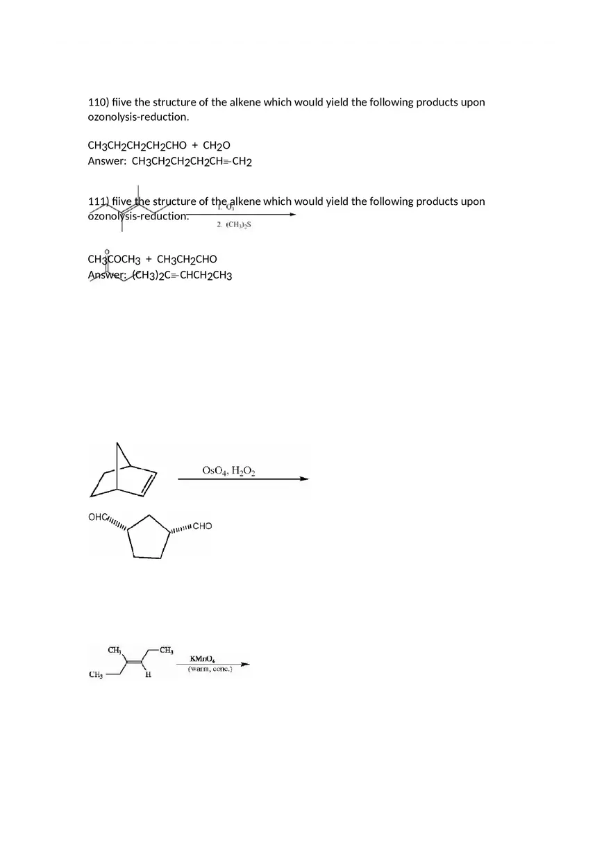 Reactions of Alkenes Part 5 - Page 8