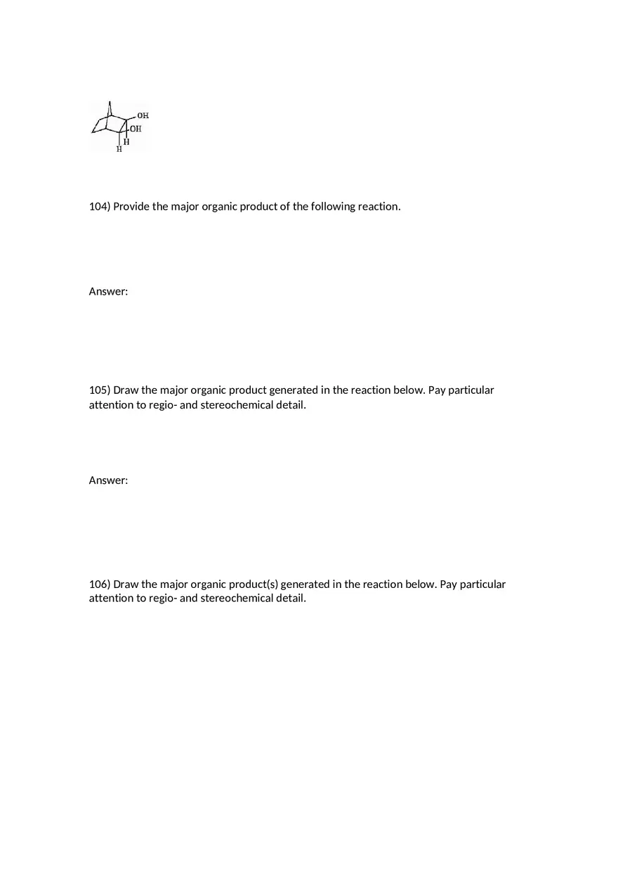 Reactions of Alkenes Part 5 - Page 2