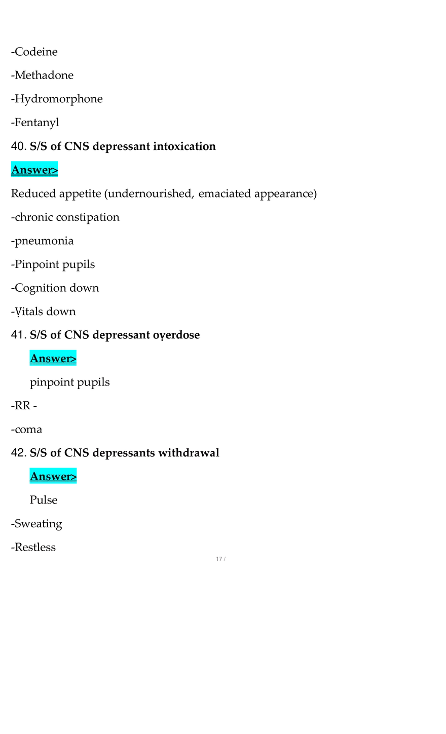 NSG 121 Final Exam Questions With Complete Solution - Page 9