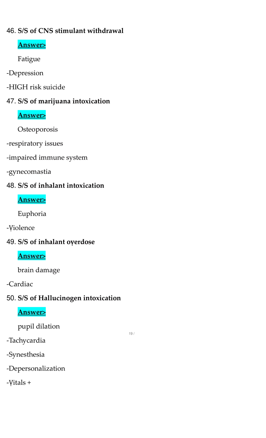 NSG 121 Final Exam Questions With Complete Solution - Page 11