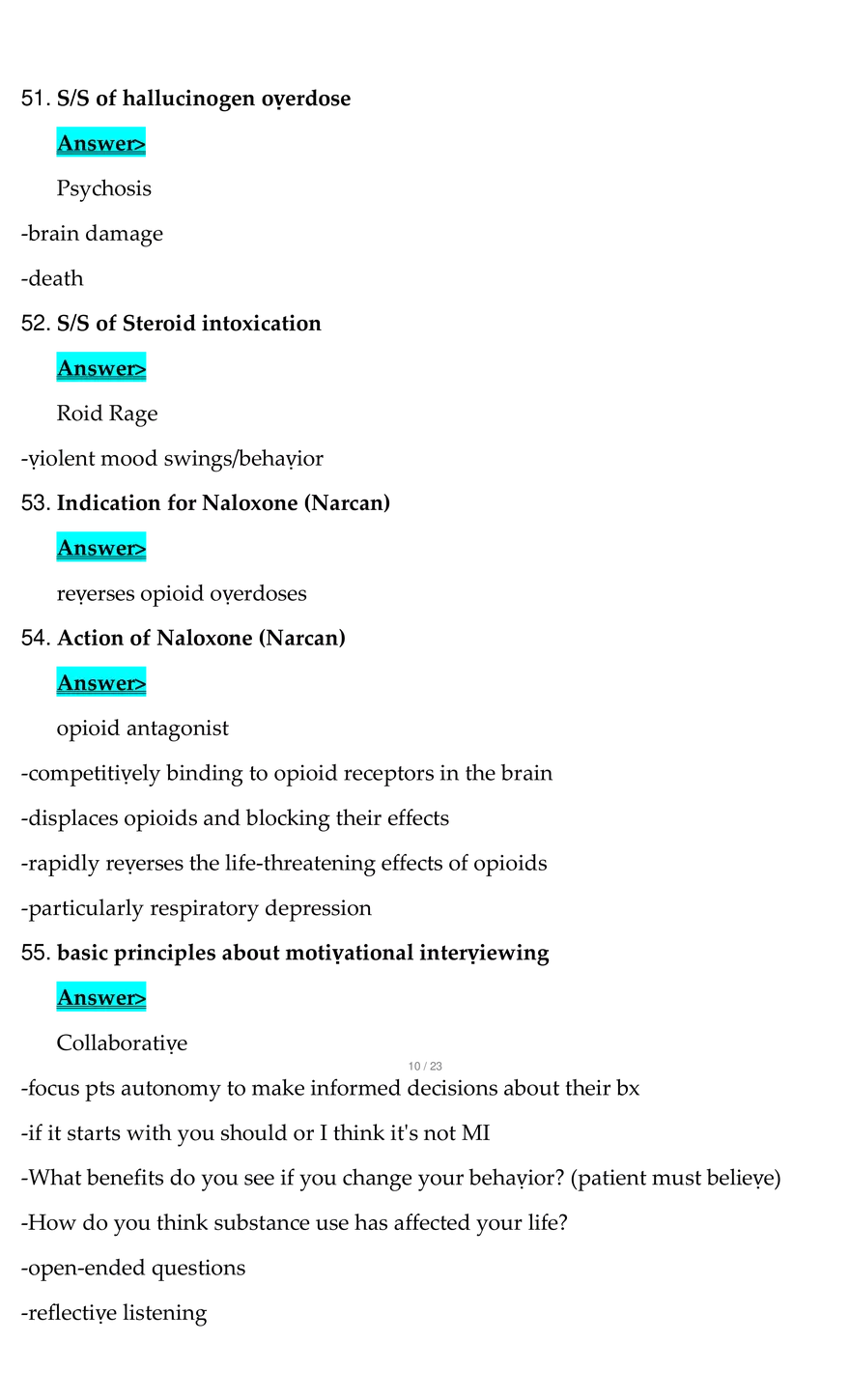 NSG 121 Final Exam Questions With Complete Solution - Page 12