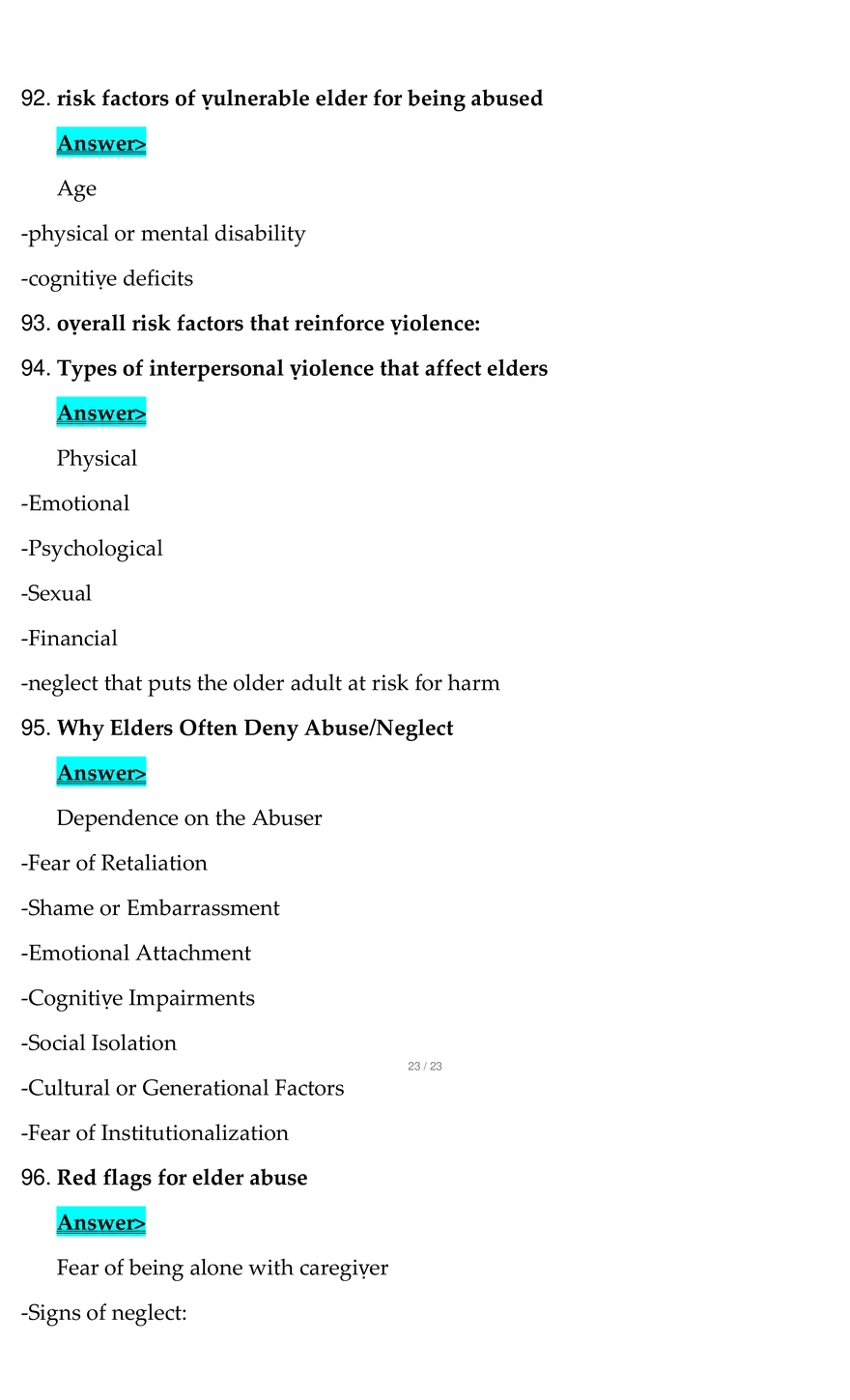 NSG 121 Final Exam Questions With Complete Solution - Page 28