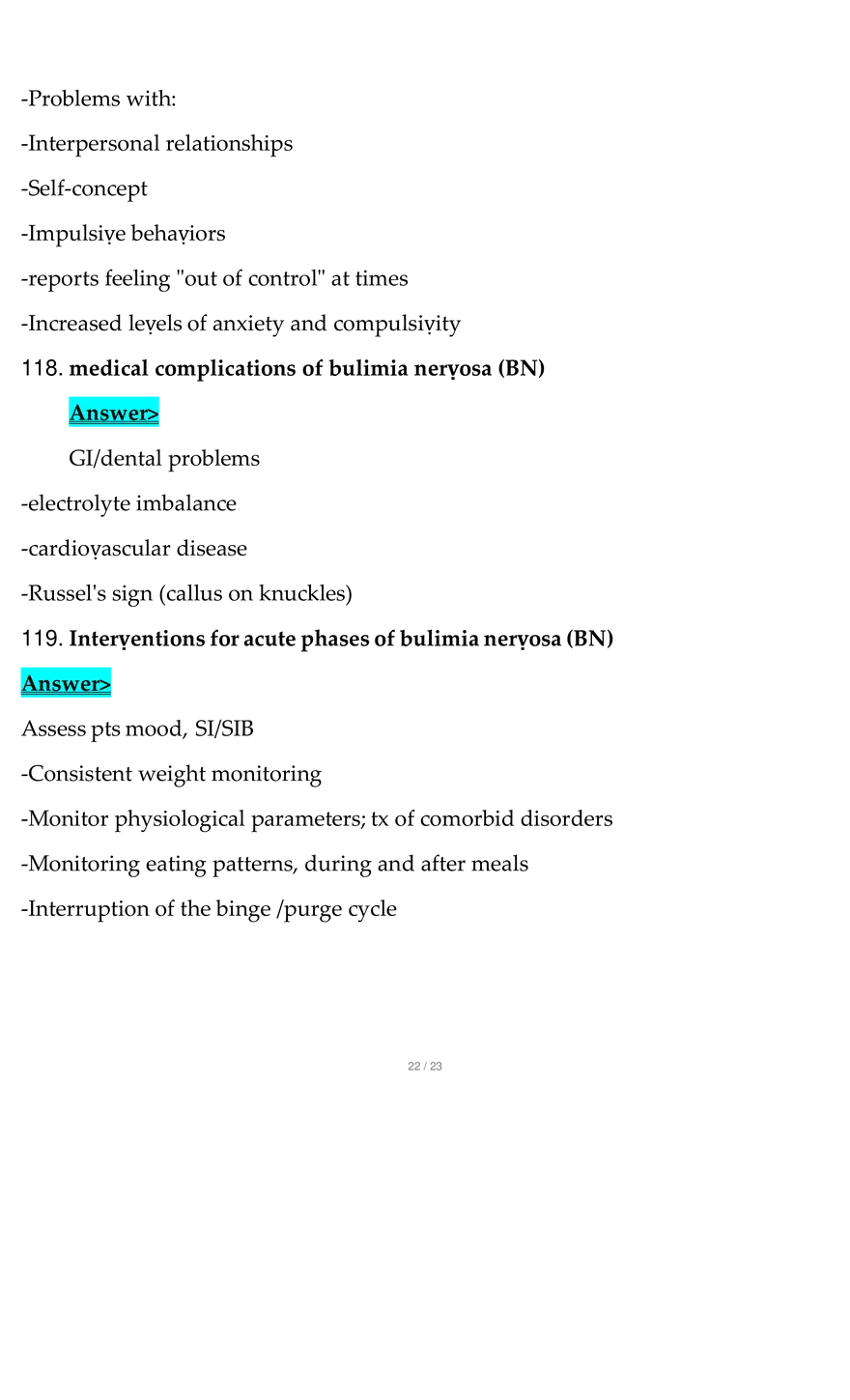 NSG 121 Final Exam Questions With Complete Solution - Page 38