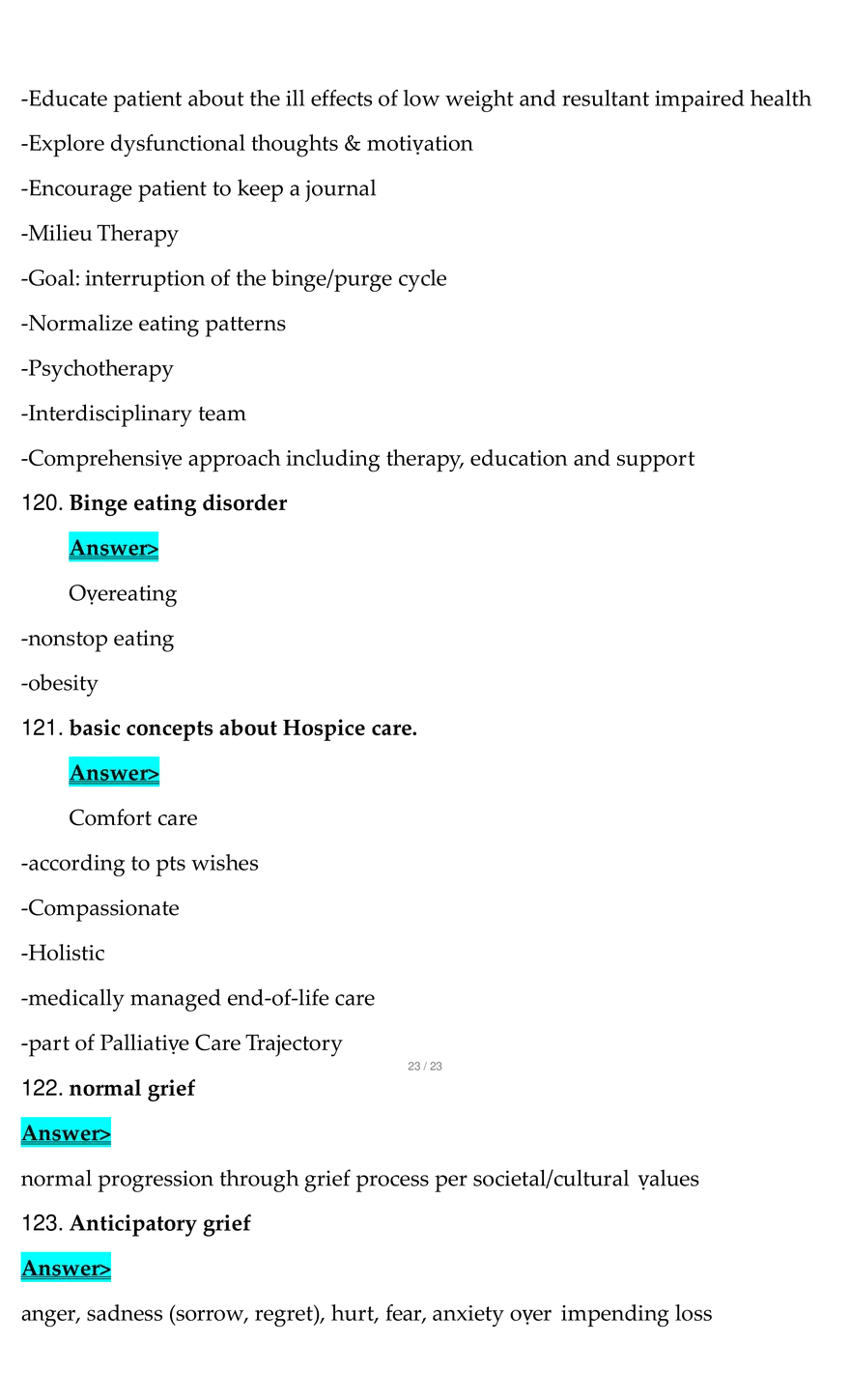 NSG 121 Final Exam Questions With Complete Solution - Page 39