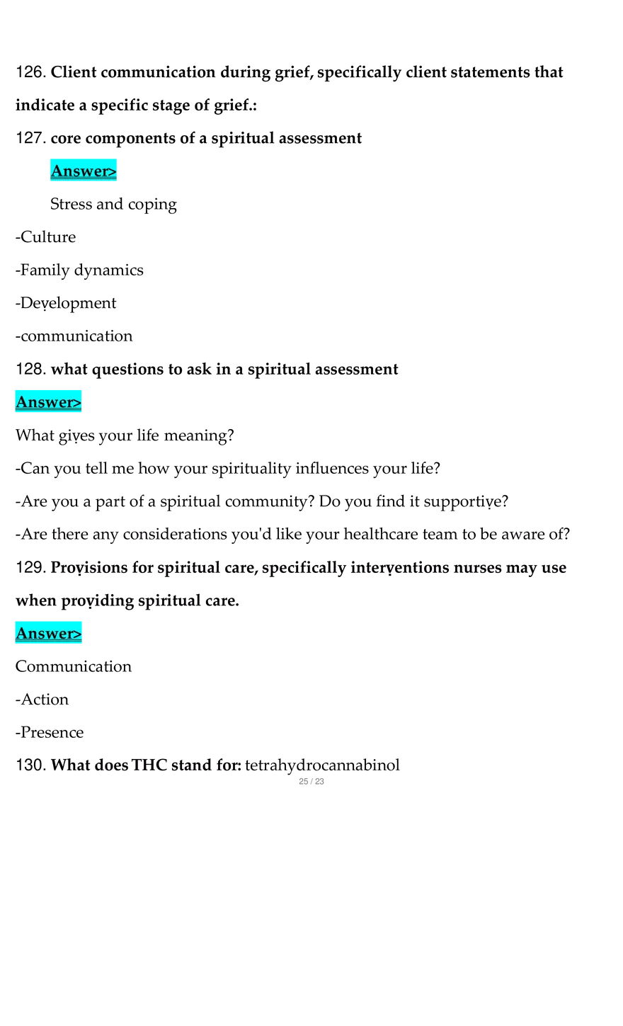 NSG 121 Final Exam Questions With Complete Solution - Page 41