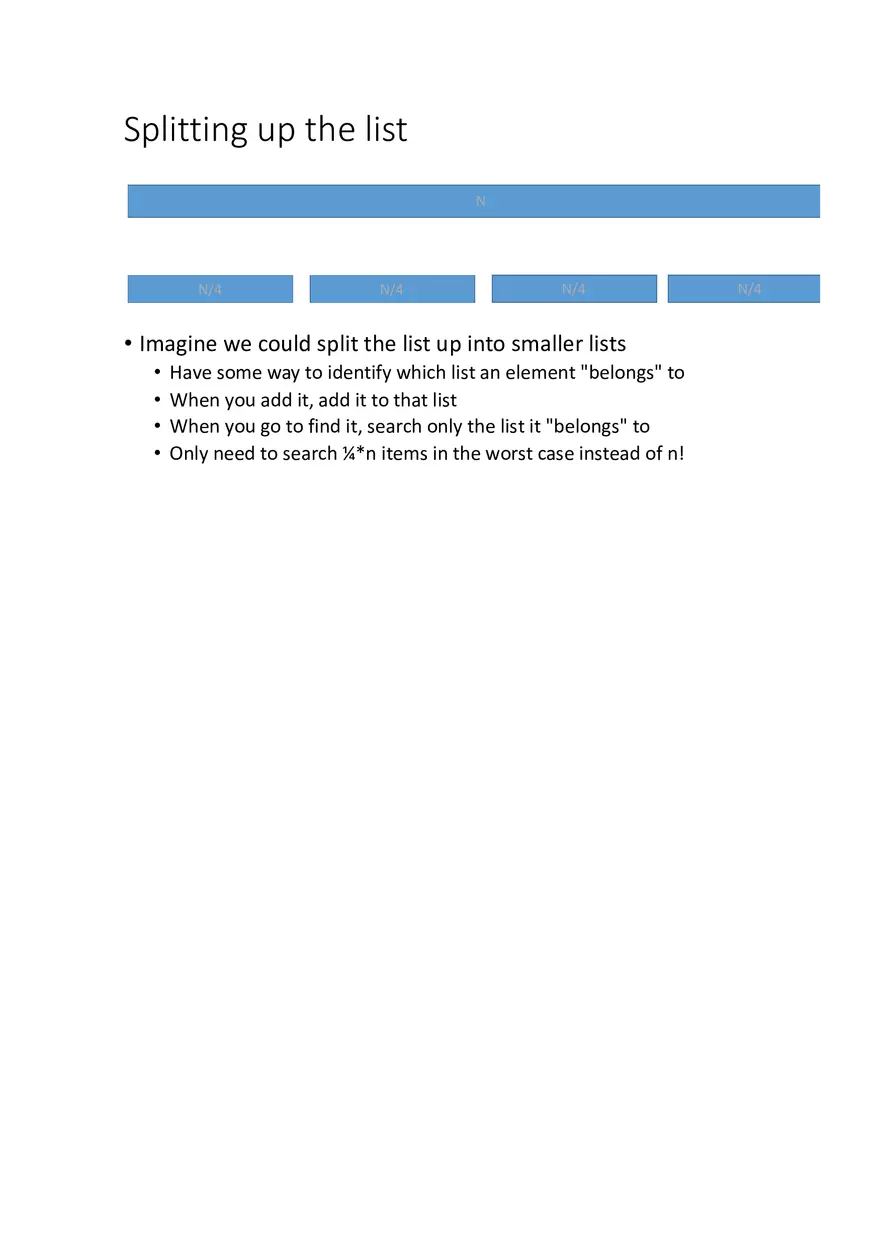 Hash Tables and Hashing Lecture 1 - Page 5