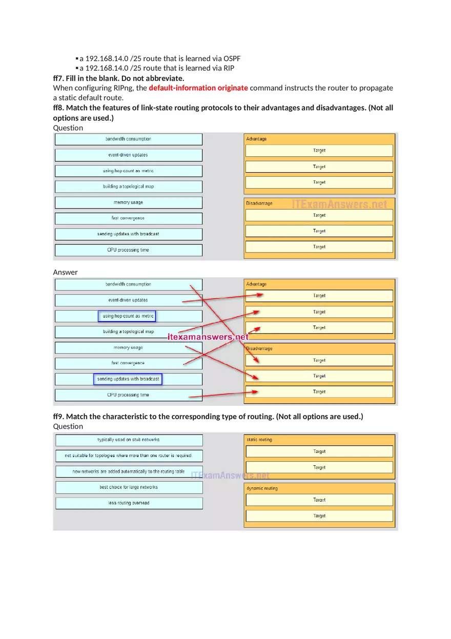 CCNA 2 (v5.0.3 + v6.0) Chapter 7 Exam Answers - Page 5