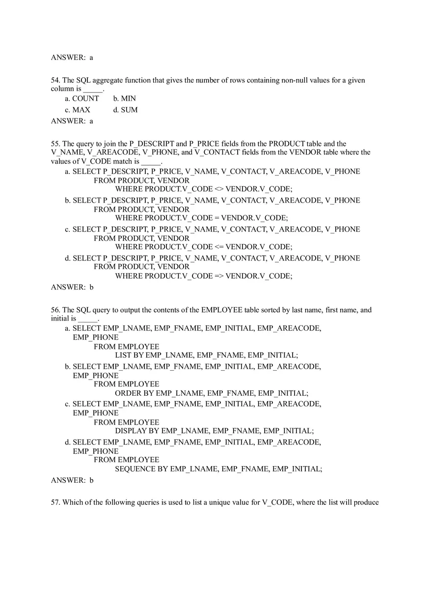 Quiz Question Bank Software Engineering Part 3 - Page 6