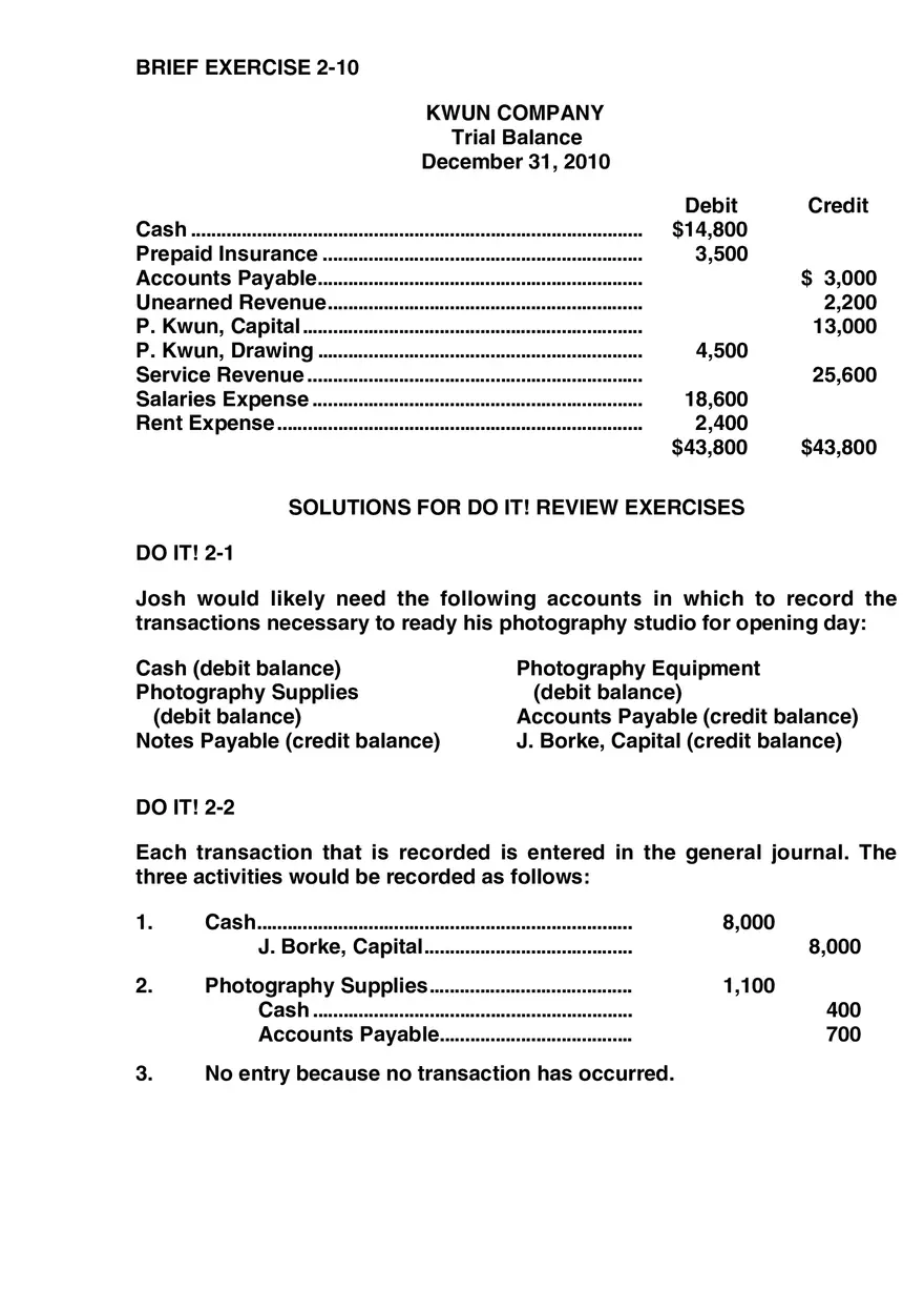 The Recording Process Solutions Part 2 - Page 3