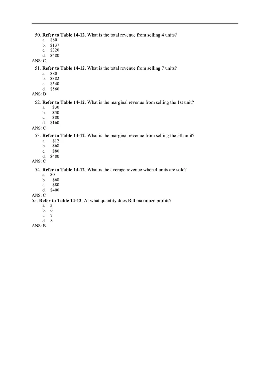Chapter 14 Firms in Competitive Markets Answer Key Part 3 - Page 13