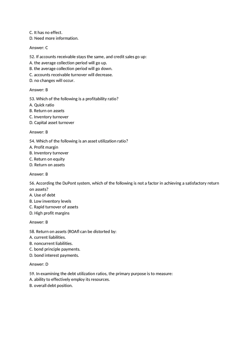 Key Concepts and Limitation Chapter 3 Quiz - Page 5