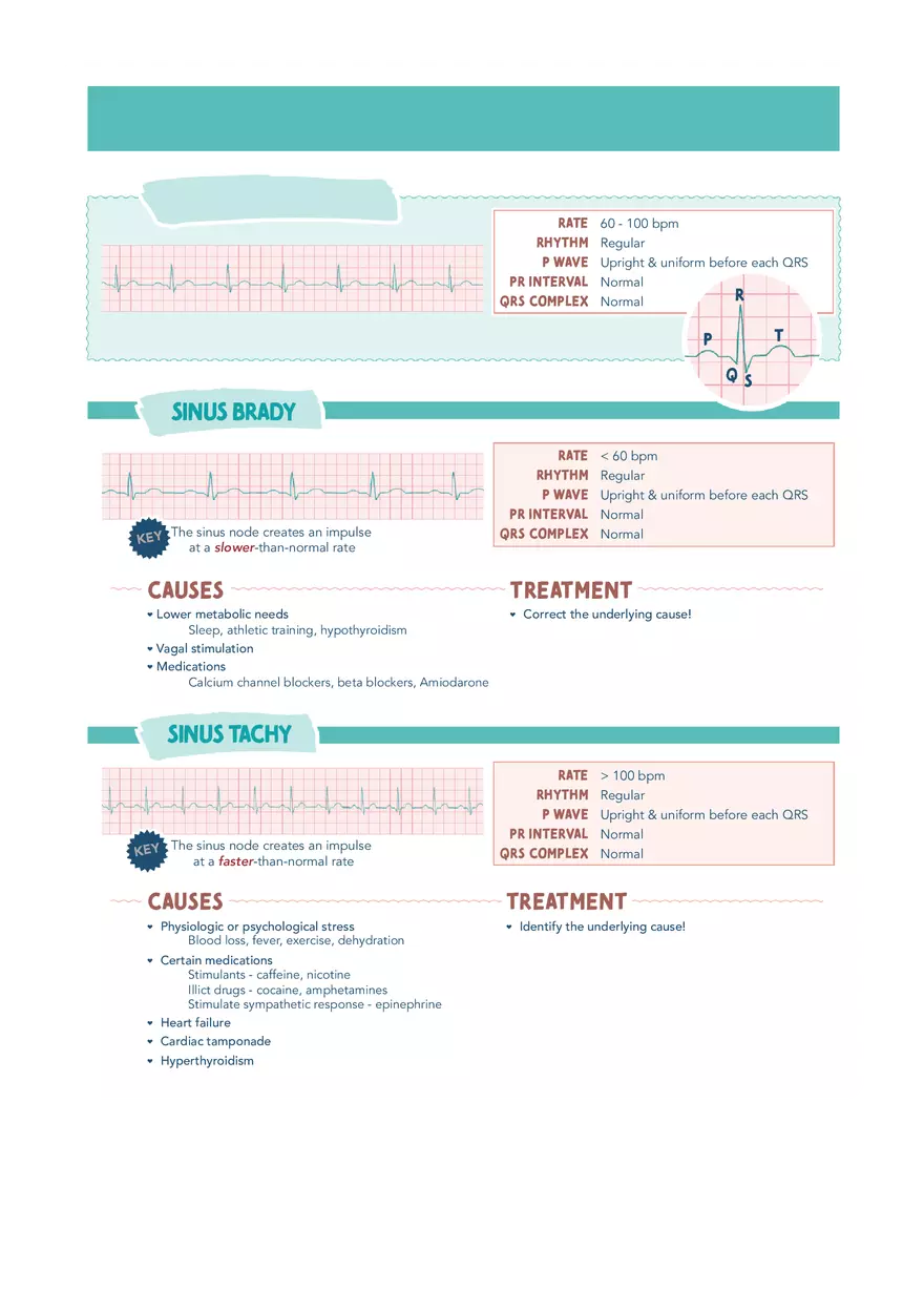 Cardiac System Med Surg Notes 1 - Page 6