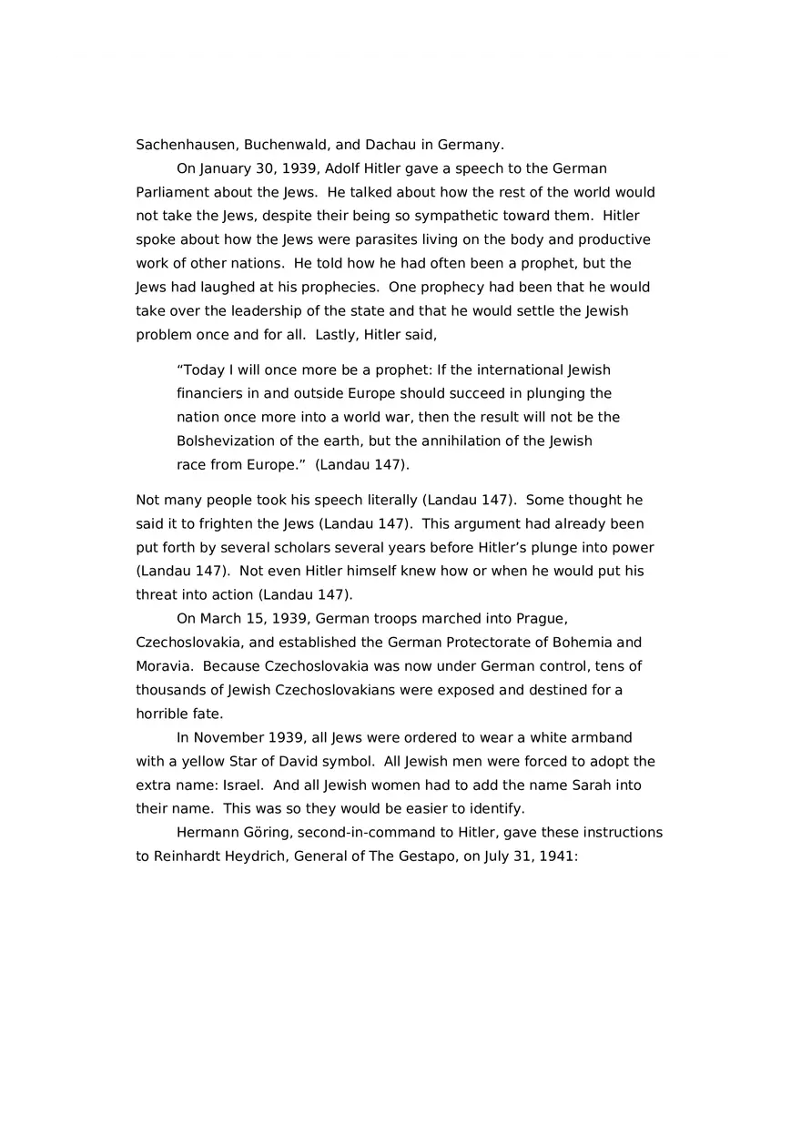 The Holocaust Research Paper - Page 3