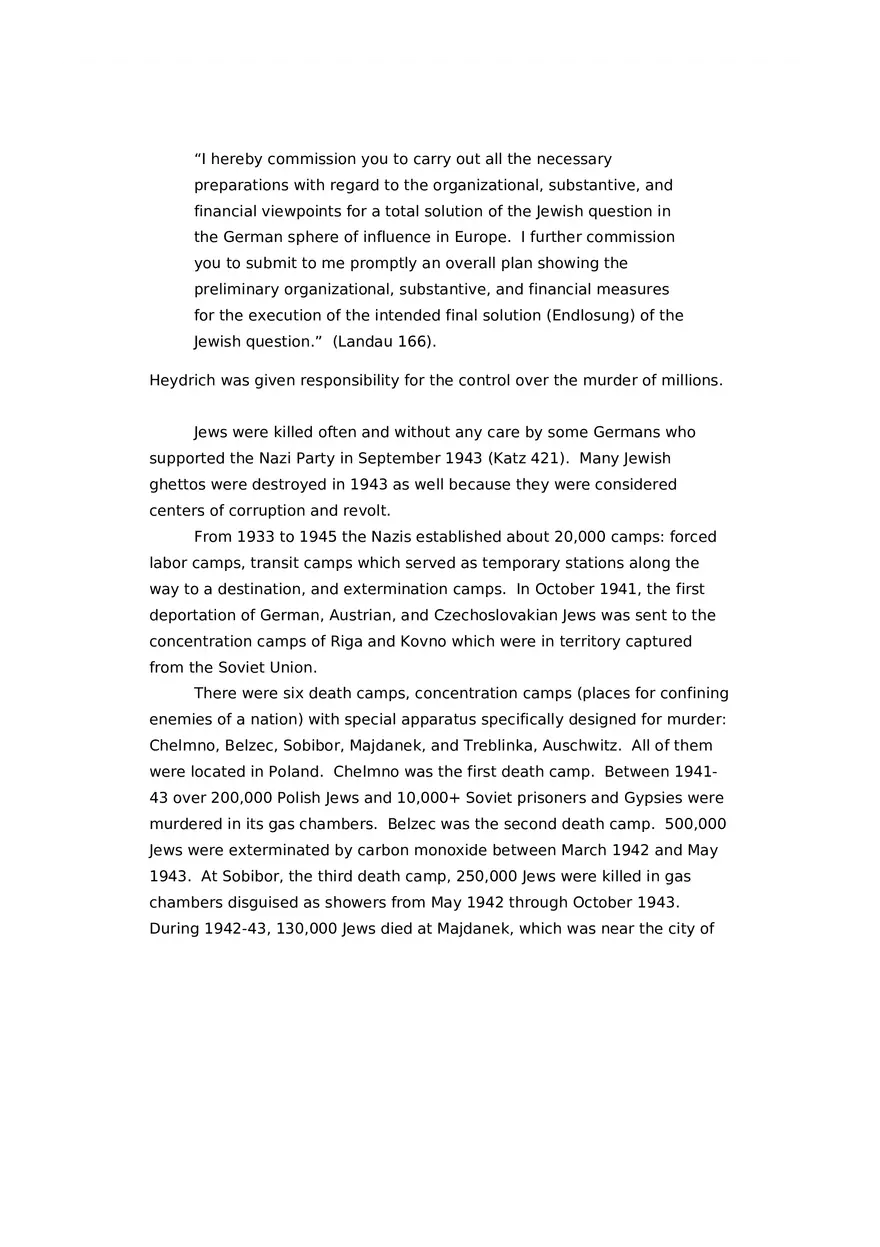 The Holocaust Research Paper - Page 4