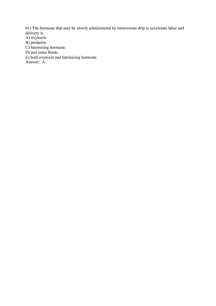 The Endocrine System Answer Key Part 2 - Page 6