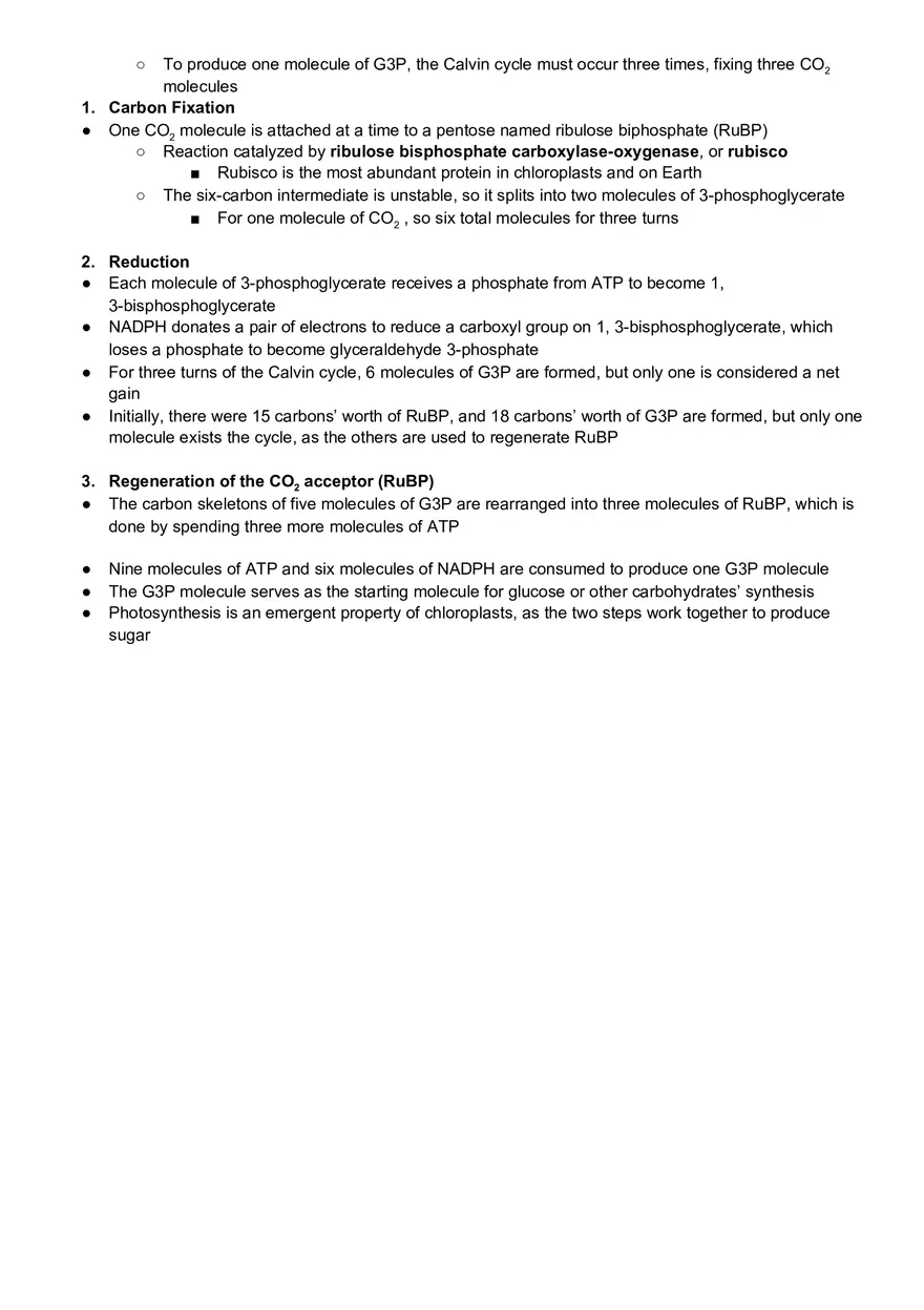 Campbell Biology Chapter 10 Photosynthesis - Page 9