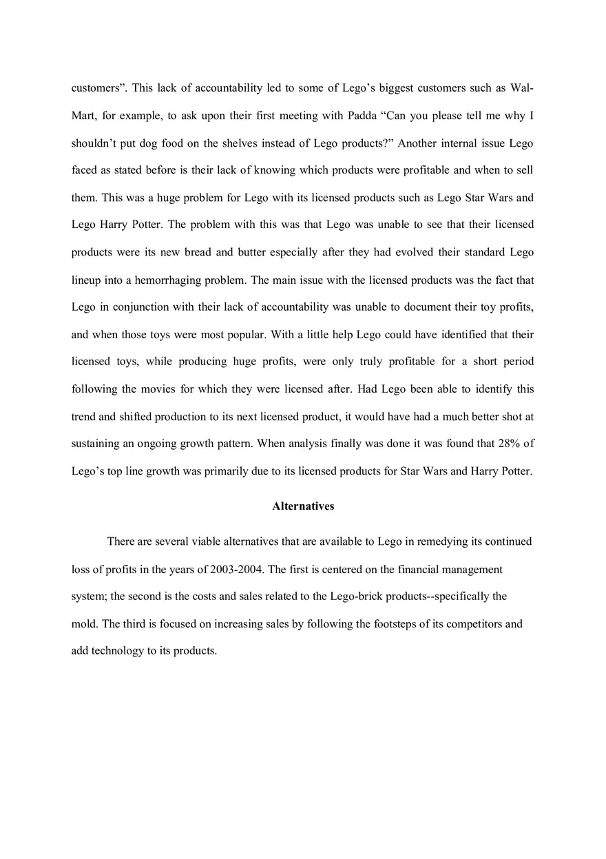 Lego Case Analysis - Page 3