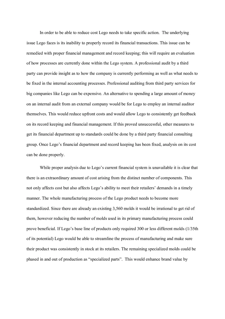 Lego Case Analysis - Page 4