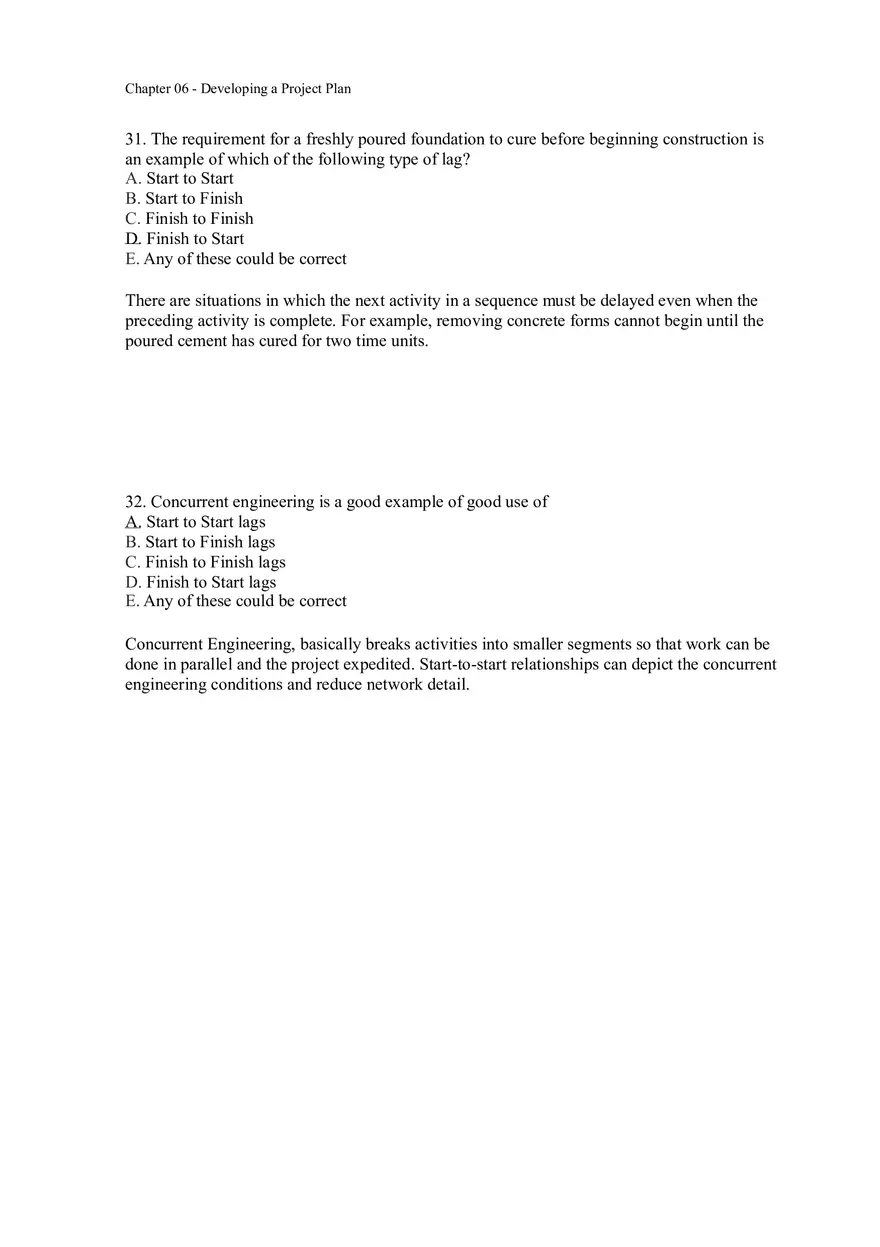 Chapter 06 - Developing a Project Plan Answer Key 2 - Page 6