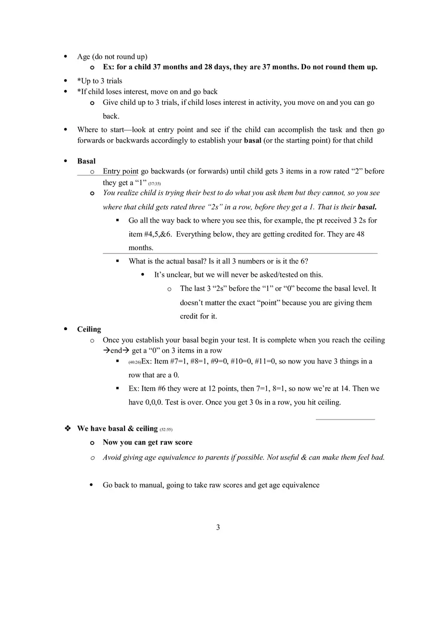 Peabody Development Motor Scale - Page 3