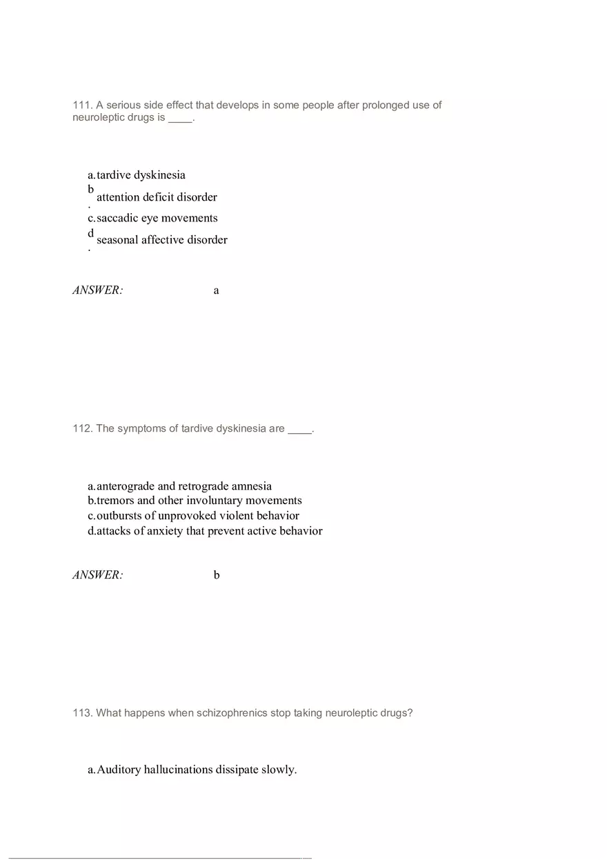 Drug Abuse Chapter 14 Answer Key Part 5 - Page 5