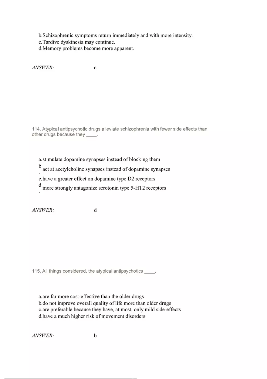 Drug Abuse Chapter 14 Answer Key Part 5 - Page 6